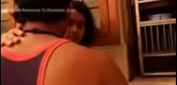  indian beautiful Housewife Romance In Kitchen
